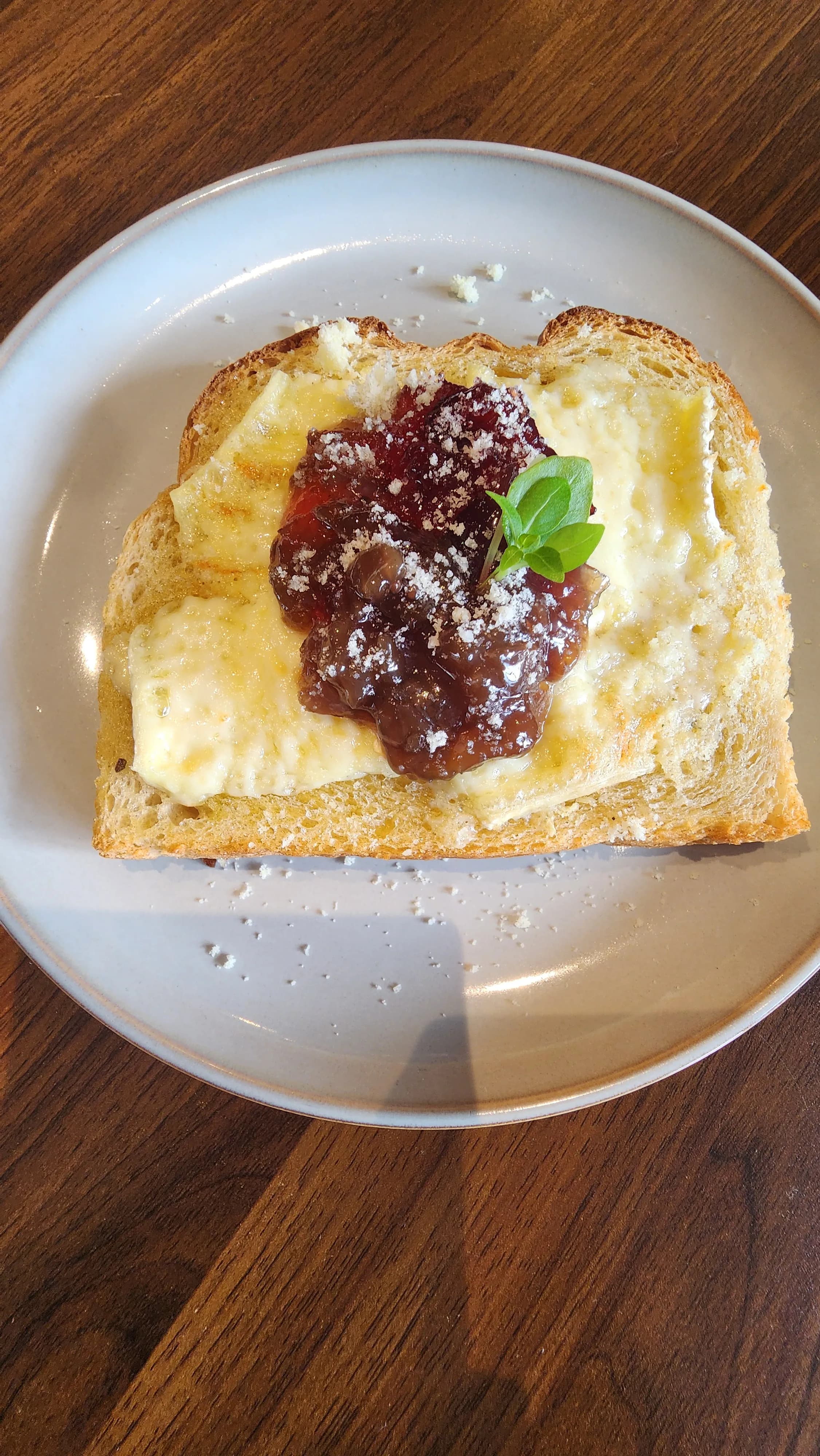 Cranberry Brie Toast