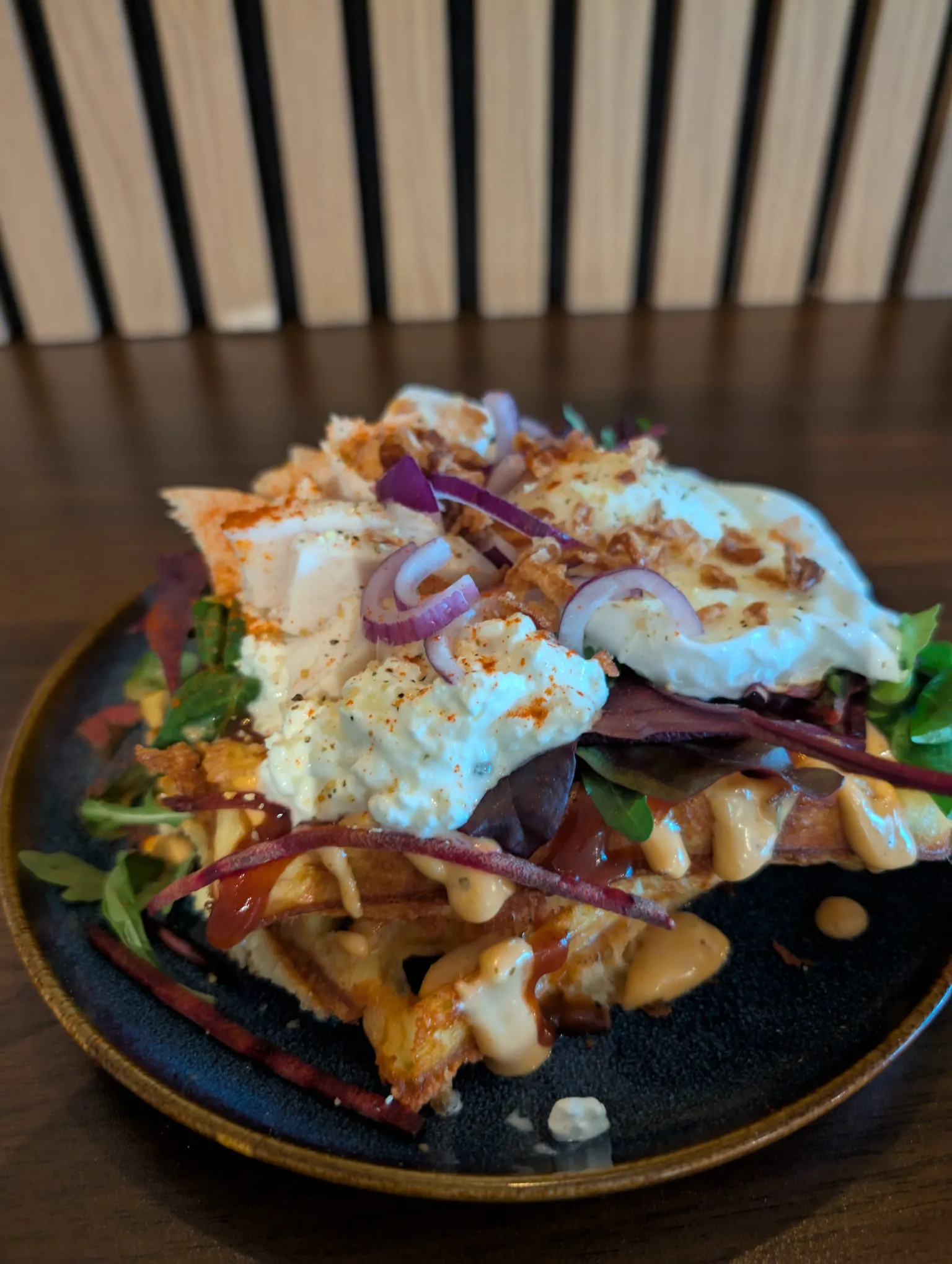 Almond Belgium Waffle (K) (GF)