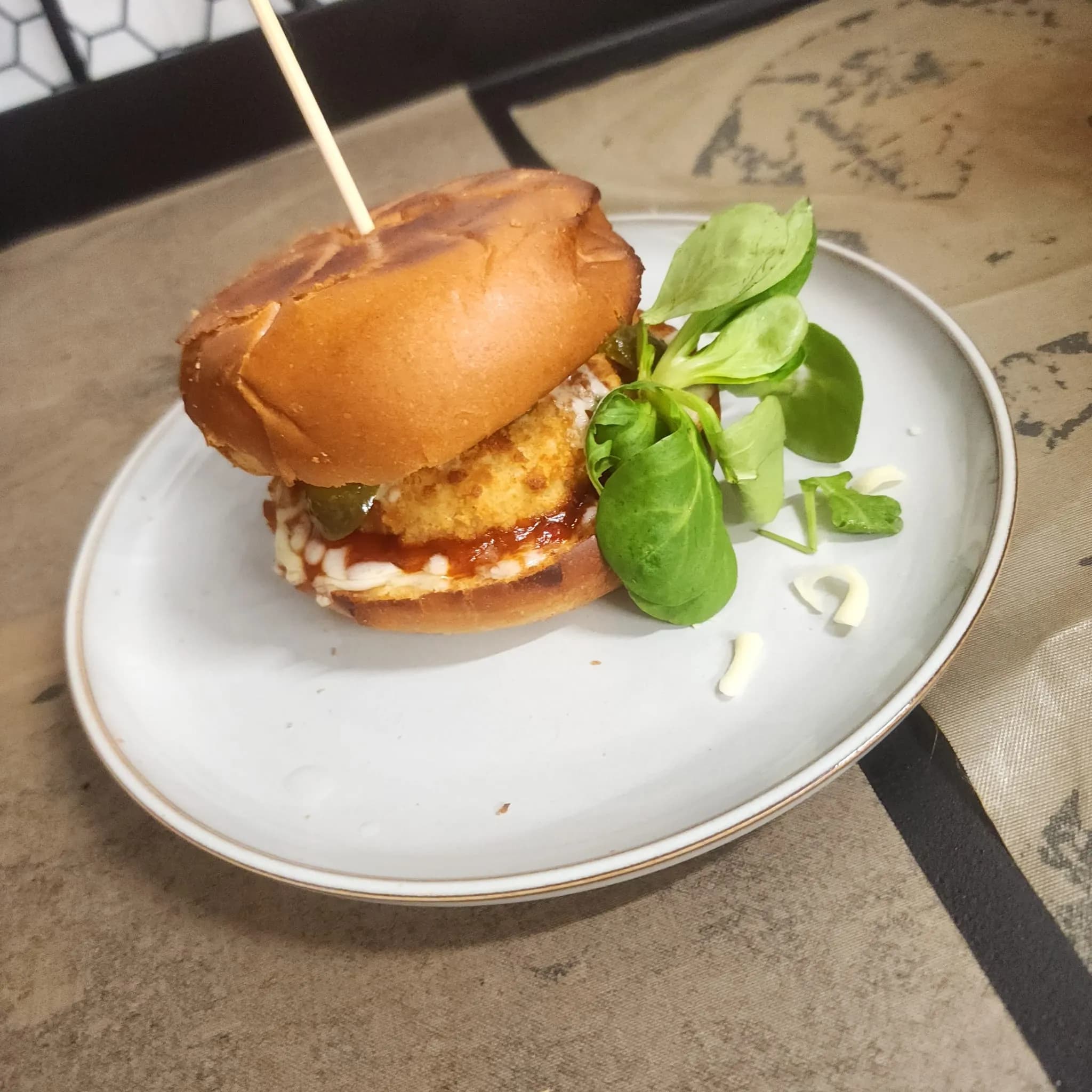 Fishcake Mini Burger