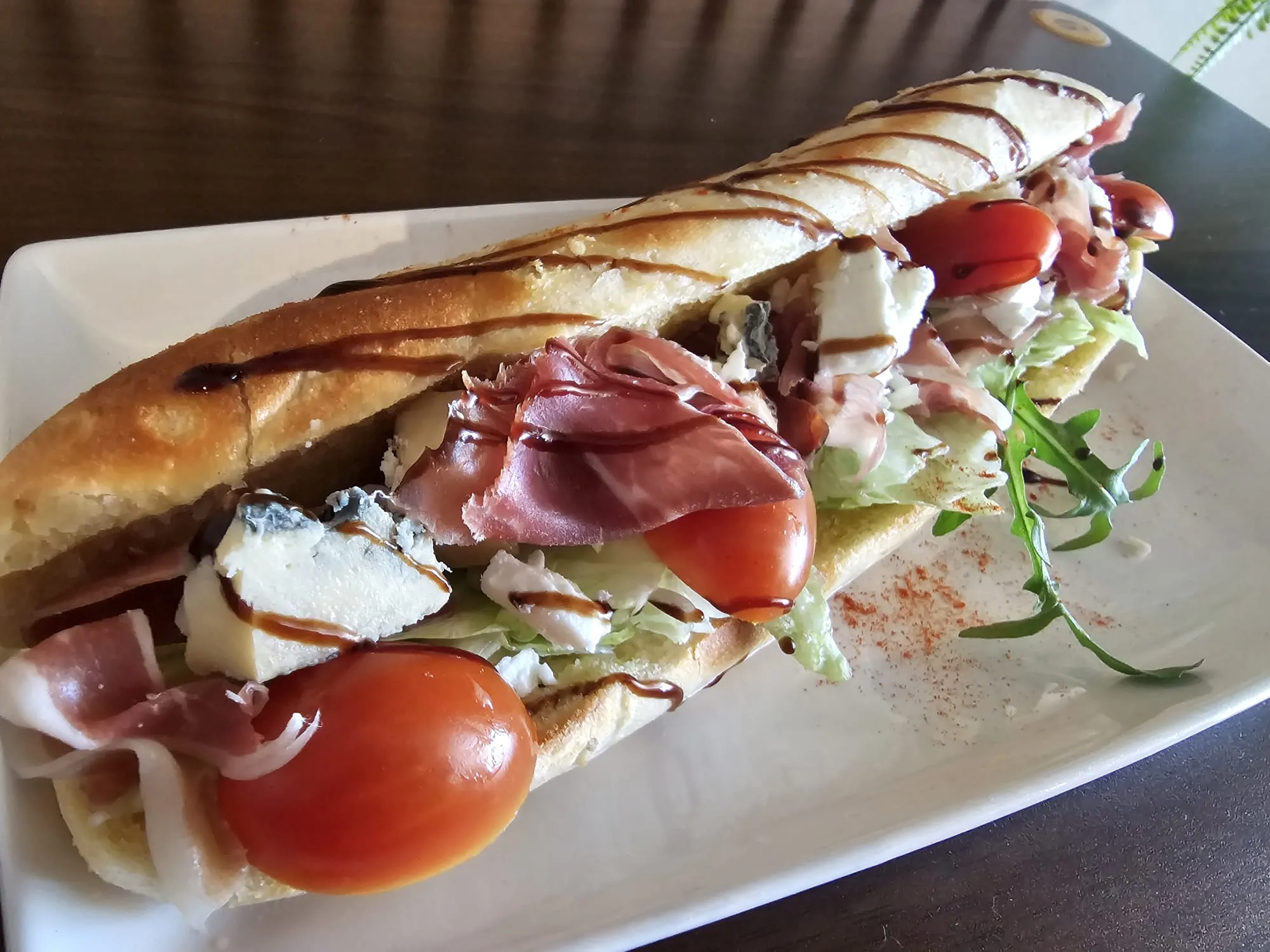 Prosciutto Ham & Feta Cheese Baguette